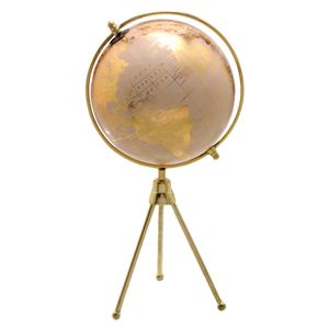 Globo Decorativo 35x18cm em Metal e Plástico Mabruk