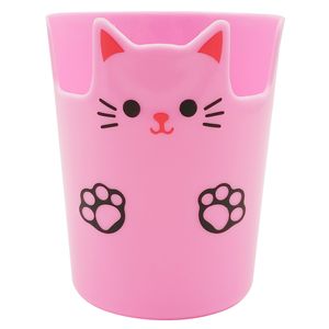 Porta Objetos Gatinho 10,5cm em Plástico Interponte
