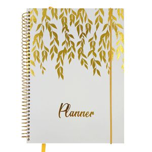 Planner Permanente Flores 24x18cm em Papel Interponte