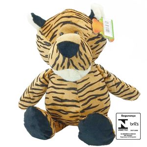 Bichinho de Pelúcia Decorativo 28cm em Poliéster Fizzy
