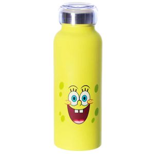 Garrafa Bubble Bob Esponja 500ml em Aço Inox Zona Criativa