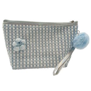 Nécessaire Flor C/ Alça 14x24cm em Poliéster Interponte