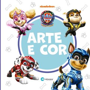 Livro Infantil Patrulha Canina Arte & Cor Culturama Editora