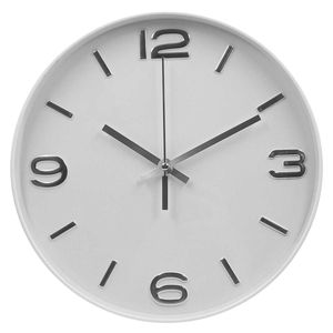 Relógio De Parede Decorativo 30cm em Plástico Imporiente