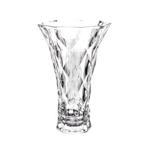 Vaso Diamond Decorativo 15x8cm em Vidro Lyor