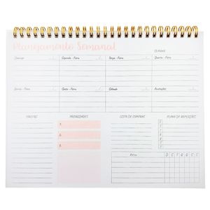 Planner de Anotações 24x19cm em Papel Interponte