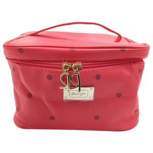 Nécessaire Bolinhas C/ Alça 20,5x12cm em Poliéster Rubys