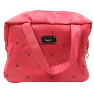 Bolsa Térmica Bolinhas 25x17,5cm em Poliéster Rubys
