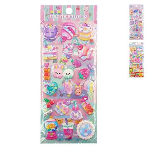 Cartela de Adesivos Kitchen 19,5cm em PVC Michael Judi