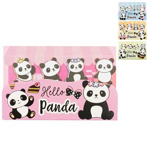 Bloco de Anotação Panda Autoadesivo 10x7cm em Papel Livon