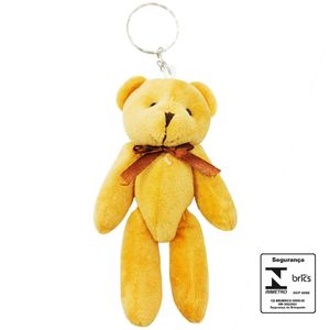 Chaveiro Urso de Pelúcia 13cm em Poliéster Interponte