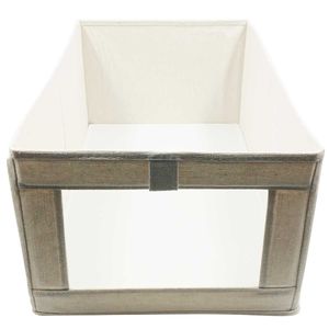 Caixa Organizadora Multiuso 40x27x17cm em Poliéster Kehome