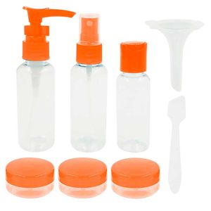 Kit Viagem 9 Peças em Plástico Megagift