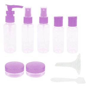 Kit Viagem 10 Peças em Plástico Megagift