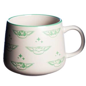 Caneca Star Wars The Mandalorian 500ml em Cerâmica Zona Criativa
