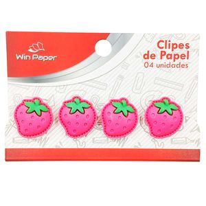 Jogo de Clipes 4 Peças 3cm em Plástico Wincy