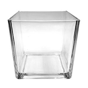 Vaso Decorativo 12x12cm Em Vidro Cascavel
