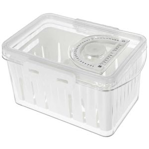 Caixa Fresh Organizadora 17,5x11,5cm em Acrílico Milk
