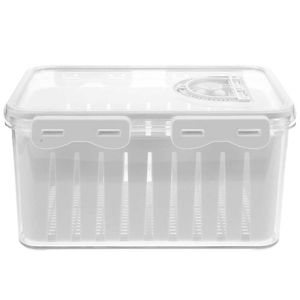 Caixa Fresh Organizadora 26x16cm em Acrílico Milk