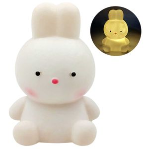 Luminária De Mesa Coelho 11cm Em Plástico Cascavel