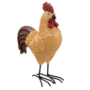 Galinha Decorativa 22x15,5x8cm em Resina Mabruk