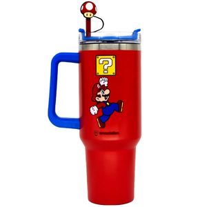 Canecão Térmico Tumbler Super Mario 1,15L em Aço Inox Zona Criativa