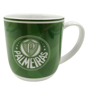 Caneca Palmeiras 360ml em Porcelana Allmix
