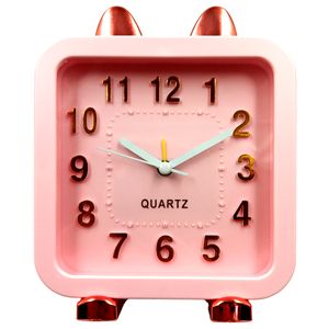 Relógio de Mesa Decorativo 16,5cm em Plástico Interponte