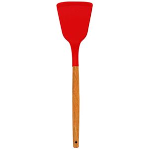 Espátula C/ Cabo Bambu 32cm em Silicone Livon