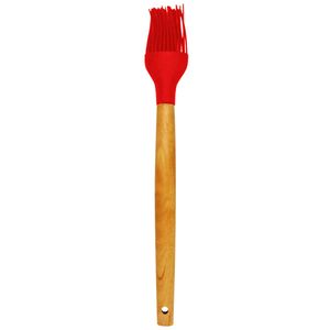 Pincel C/ Cabo Bambu 27cm em Silicone Livon