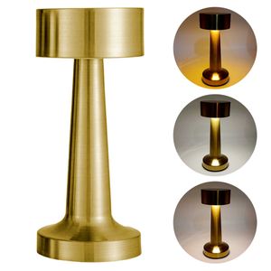 Luminária de Mesa Decorativa LED 21cm em Metal Moment