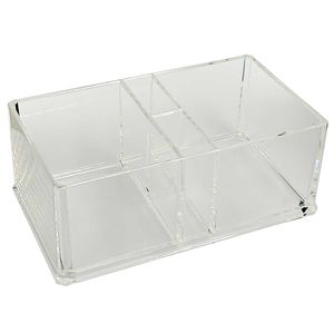 Organizador De Cosméticos 14x5,5cm em Plástico Y888