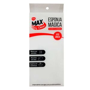 Esponja Mágica 10x7x3cm Em Plástico Clink