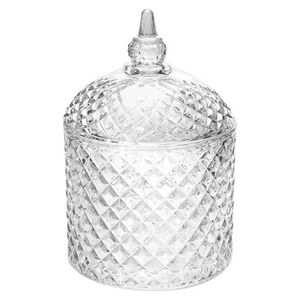 Potiche Decorativo 15cm em Vidro Dagia