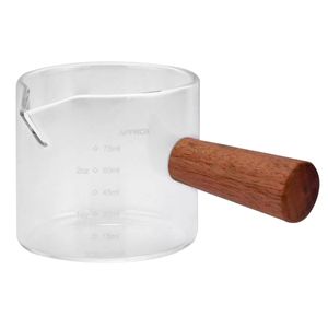 Copo Medidor  C/ Bico 75ml em Vidro Unihome