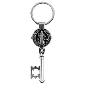 Chaveiro Chave São Bento 10cm Em Metal Taimes