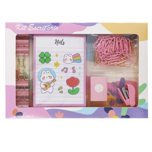 Kit Escritório 5 Peças Em Metal Interponte