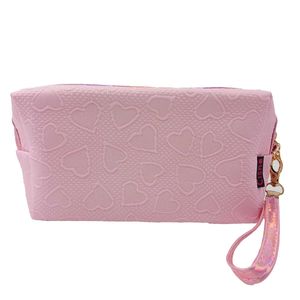 Nécessaire Cisne Coração 10,5x18cm Em Poliéster Rubys