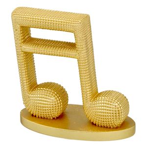 Nota Musical 12,2x11,2cm em Resina Mabruk