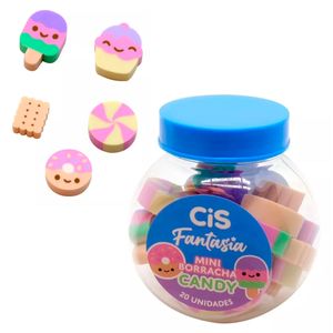 Kit Mini Borracha Candy 20 Peças em Resina Cis