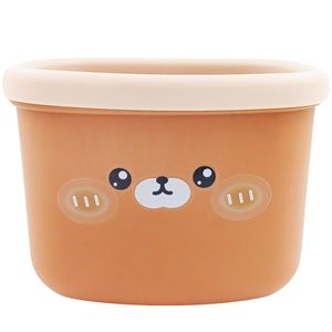 Mini Lixeira Urso 16x12cm em Plástico Top Rio