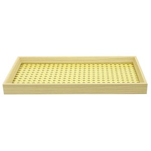Bandeja Retangular Decorativa 38x18cm em MDF Casita