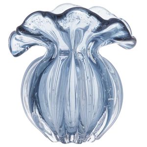 Vaso Italy Decorativo 15x13cm em Vidro Lyor