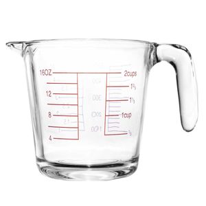 Jarra Medidora C/ Marcação 660ml em Vidro Lyor