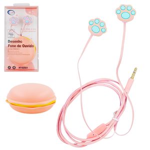 Fone de Ouvido Patinha C/ Microfone em Plástico Interponte