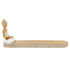 Porta Incenso Buda Decorativo 23cm em Resina NewWay