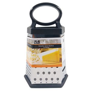 Ralador Vertical C/ 6 Faces 20,5cm em Aço Inox Kehome