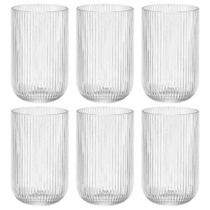 Jogo de Copos Versalhes 6 Peças 460ml em Vidro Kehome
