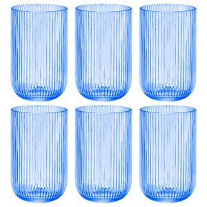 Jogo de Copos Versalhes 6 Peças 460ml em Vidro Kehome