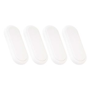 Jogo de Trava P/ Armário 4 Peças 9,2x3,5cm em Plástico Clink